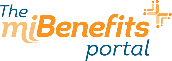 EBMS miBenefits benefit plan portal for broker member sponsor logo