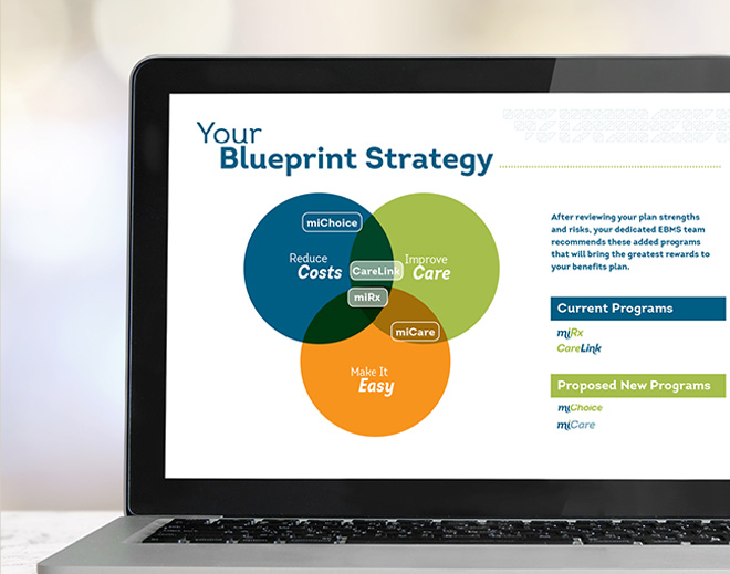 EBMS miInsights Blueprint Strategy data analytics 